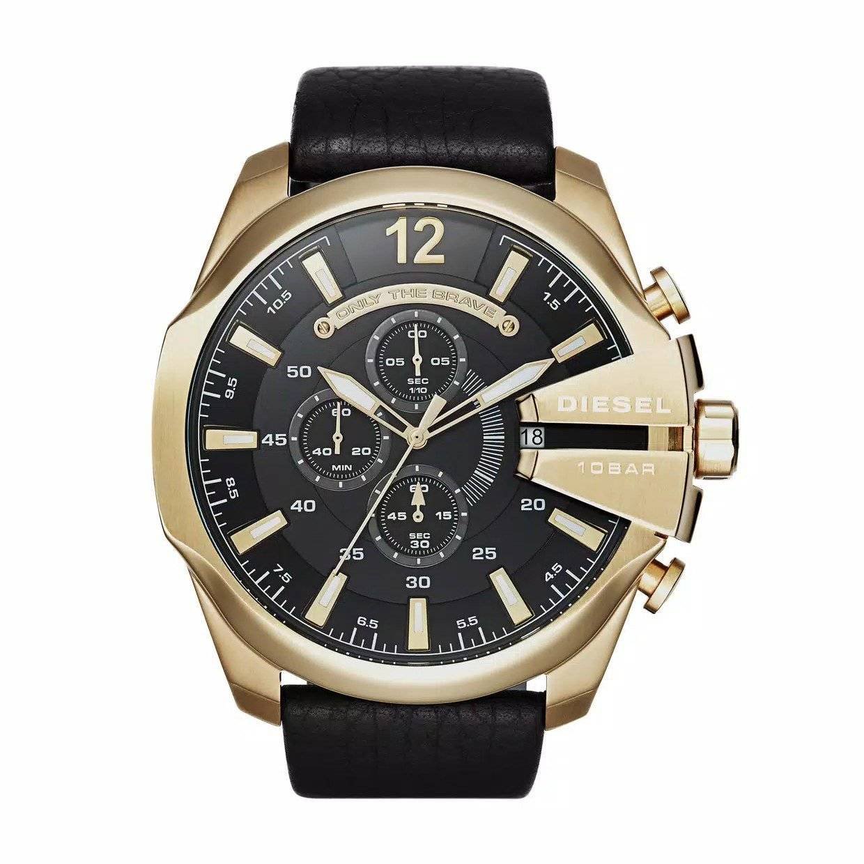 Diesel Men's Gold Watch DZ4344