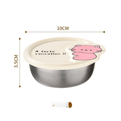 Camping Picnic Cartoon Portable Sauce Packing Seasoning Dish
