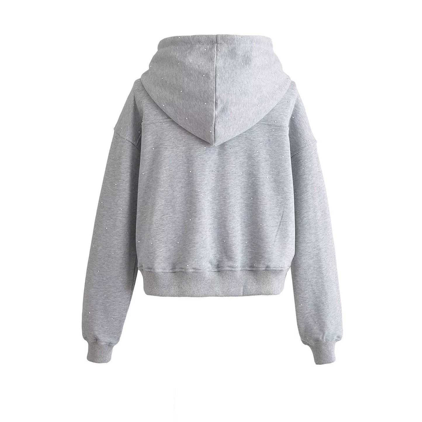 Starry Rhinestone Women's Sweater