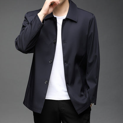Short Button Lightweight Coat