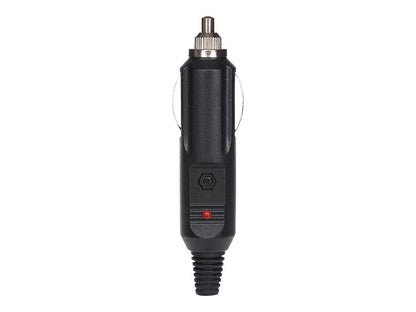Maplin 12V Cigarette Lighter Plug with LED Power Indicator & Strain Relief