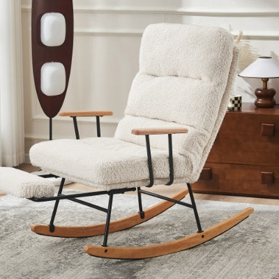 Fauteuil inclinable avec repose-pieds intégré