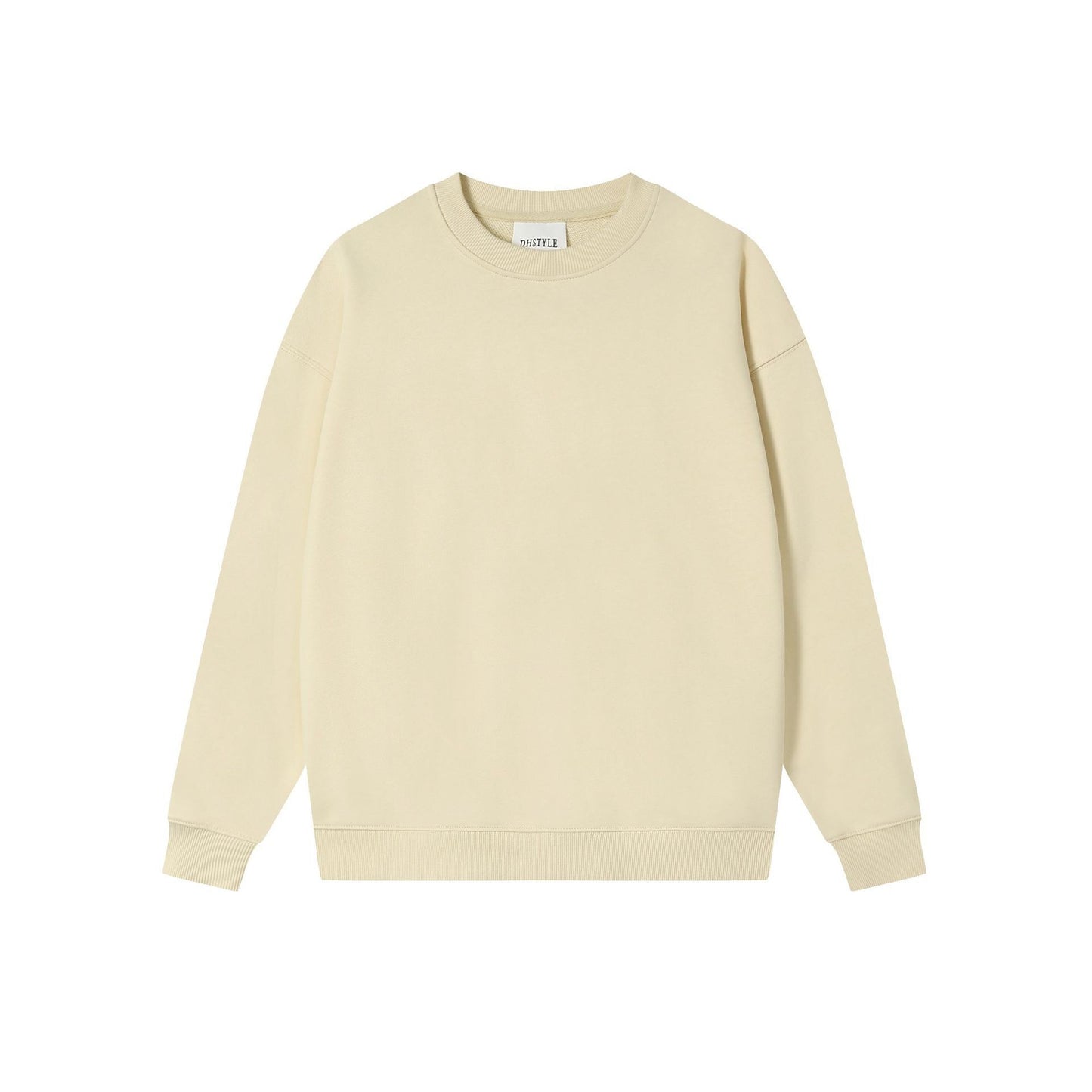 Drop Shoulder Round Neck Sweaters