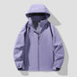 Outdoor Couple's Hardshell Jacket Single-Layer Hiking Coat