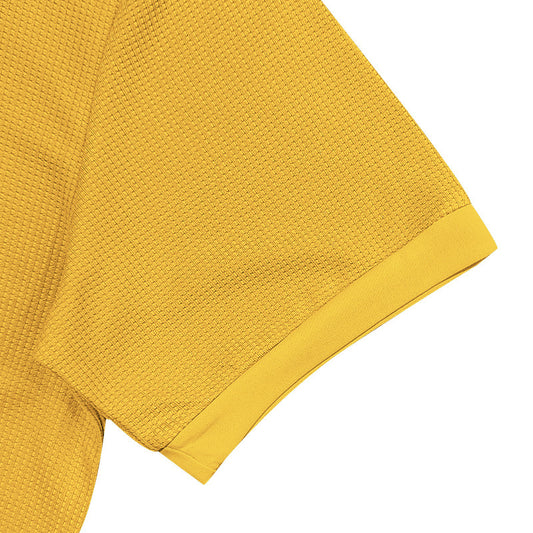 Polo à manches courtes gaufré homme