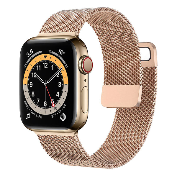 Bracelet magnétique en acier inoxydable avec sangle métallique