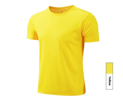 Mens Quick-drying sports T-shirts