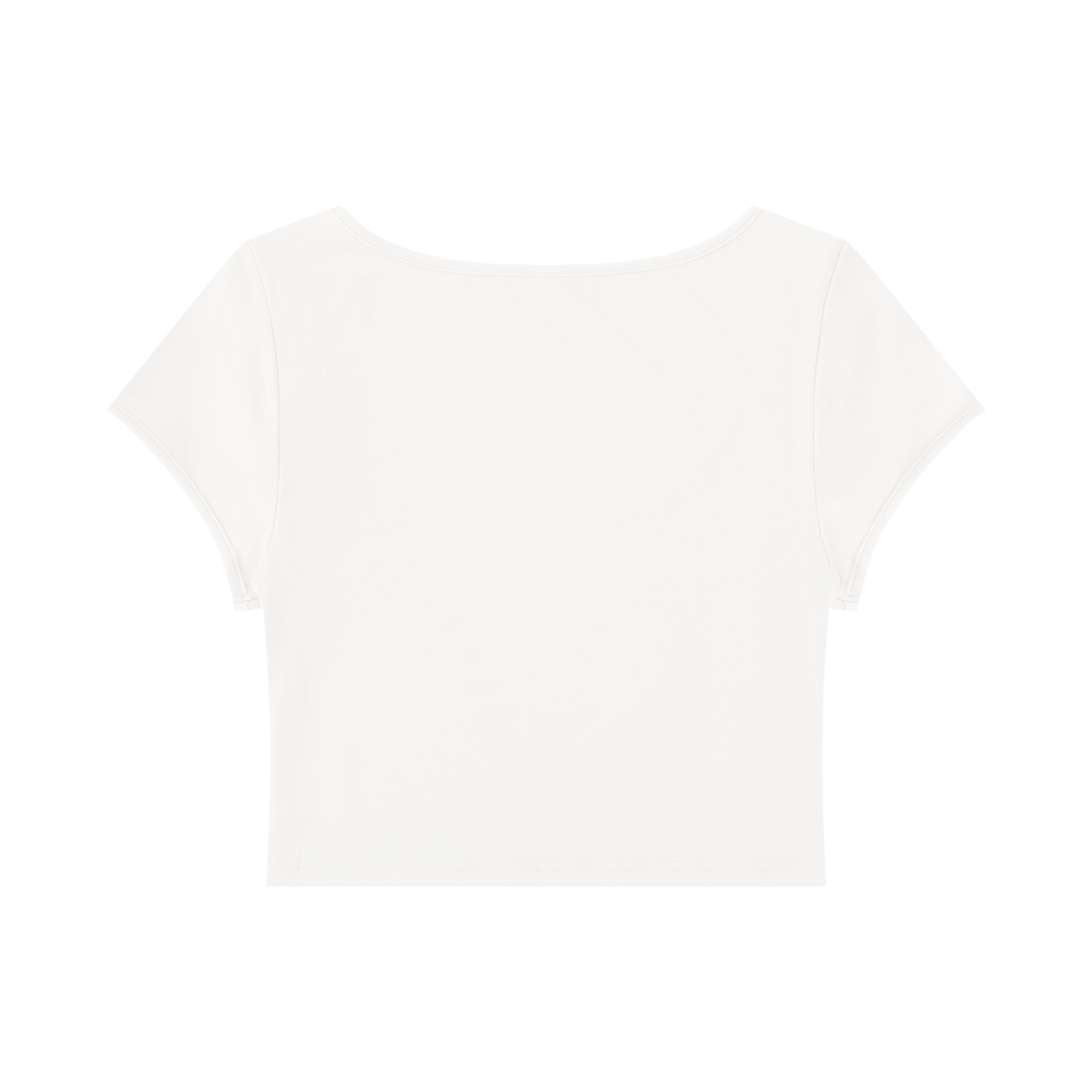 Women's Slim Cap Sleeve Crop T-Shirt