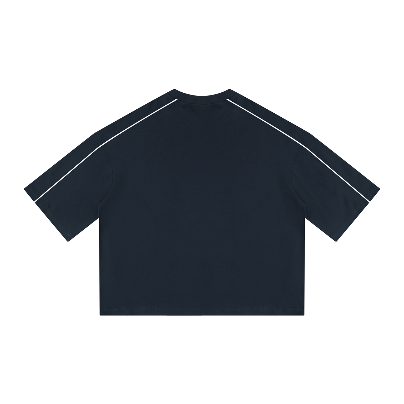 Unisex Heavyweight Boxy Piping T-Shirt