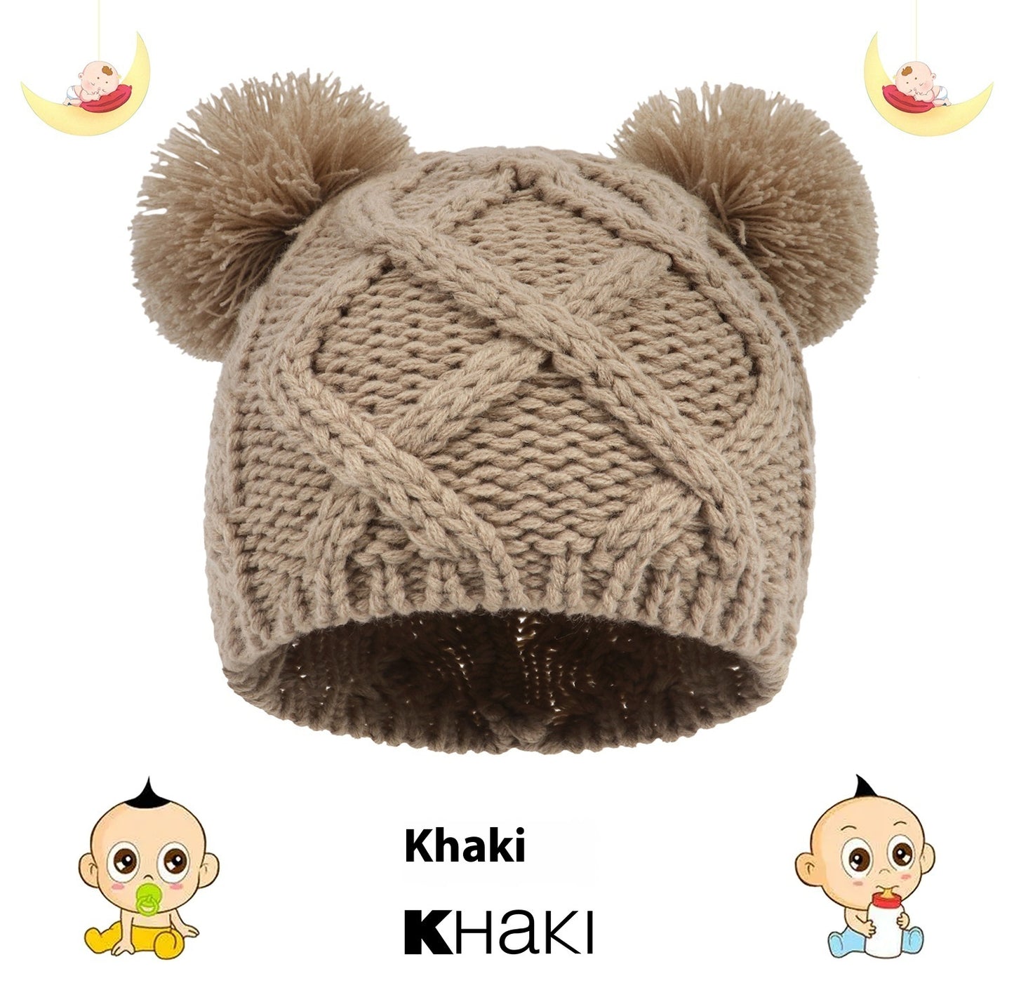 Children's Knitted Wool Hat