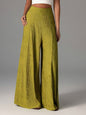 High-waisted Wide-leg Pants
