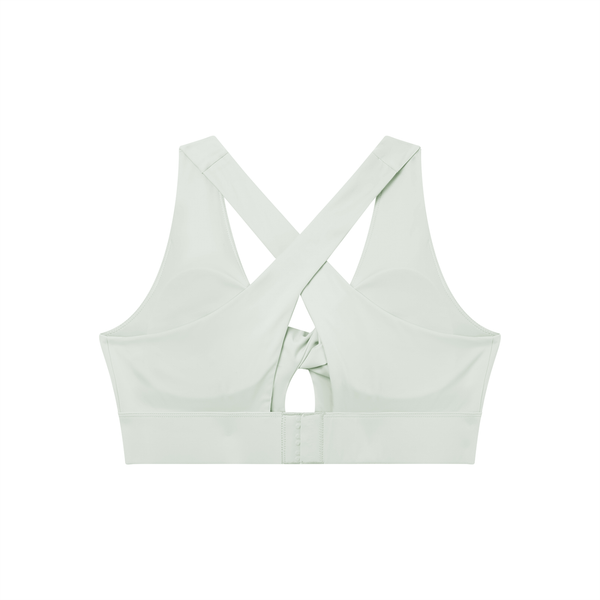Women's Twist Front V-Neck Sports Bra