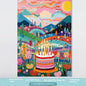 Birthday Party Layout Background Wall
