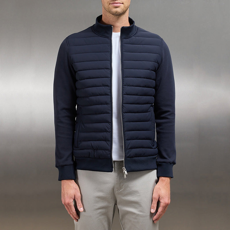 Lightweight Stand Collar Coat