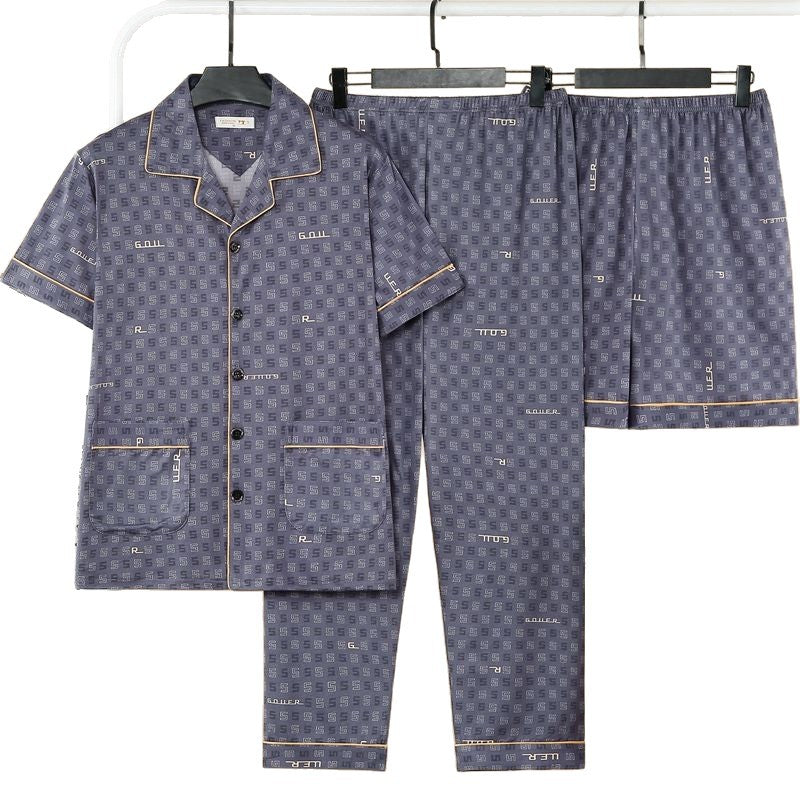 Men's Short-Sleeve & Shorts Set