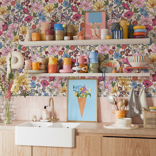 BE NICE BISCUIT PRINT