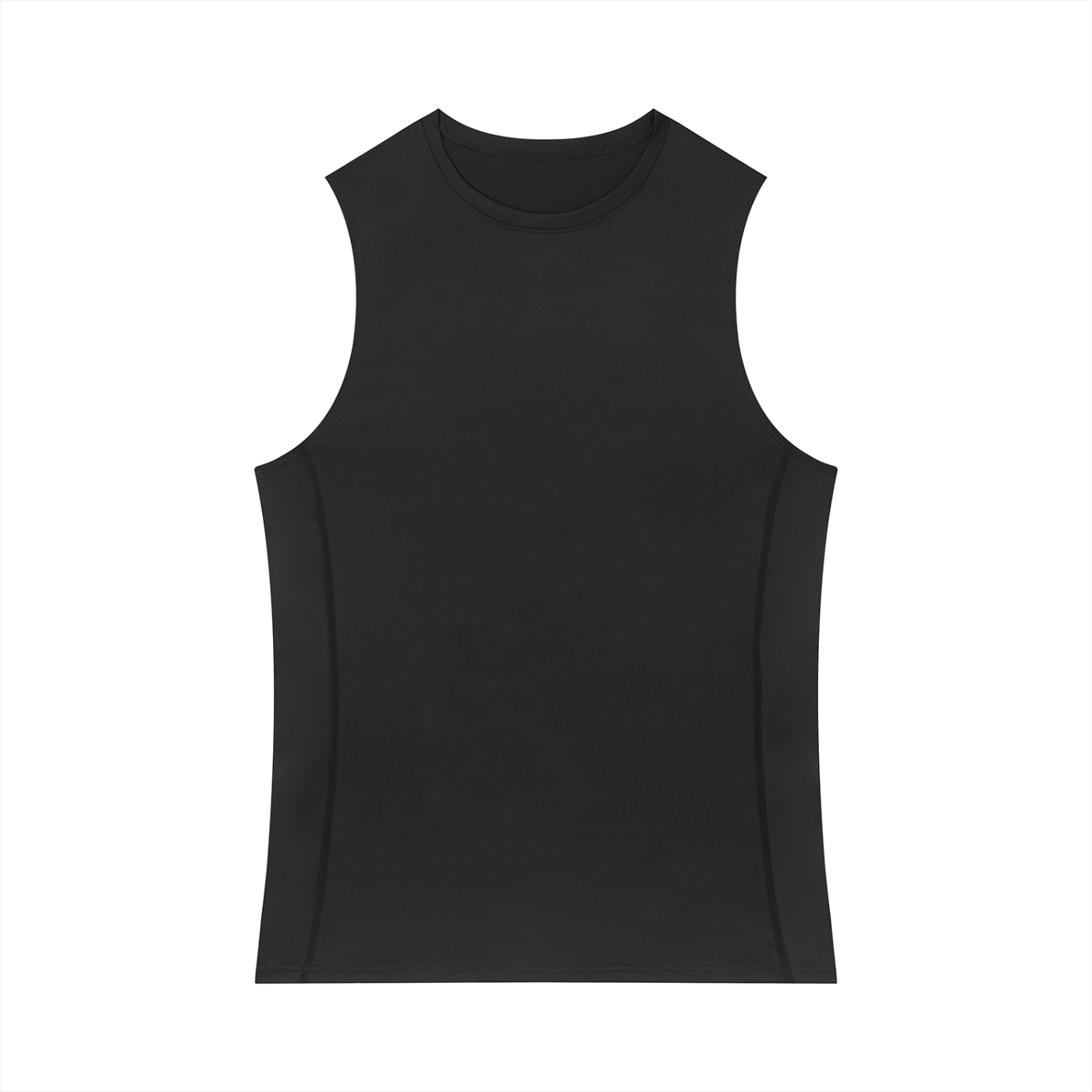 Men's Slim-Fit Topstitch Tank Top 180GSM