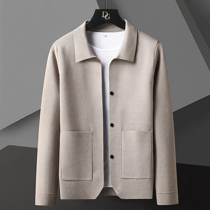 Slim Casual polo coat