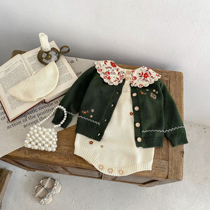 Cotton Yarn Sweater Coat