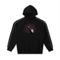Contrast Piping Raglan Hoodie | Spiderweb