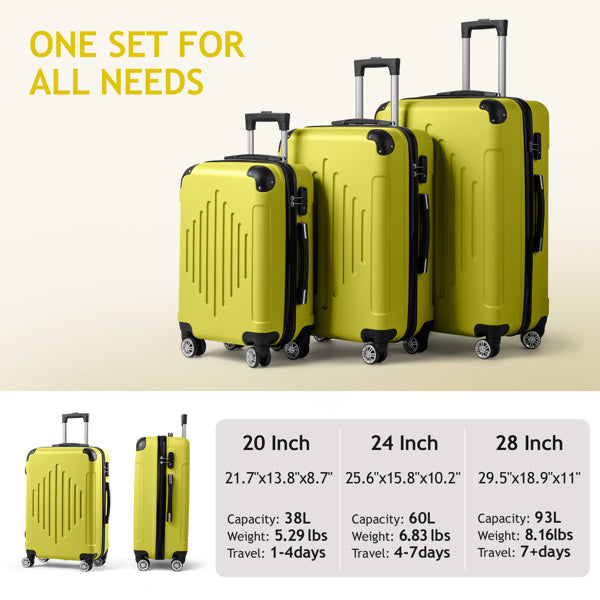 Aluminum Alloy 3-in-1 Trolley case