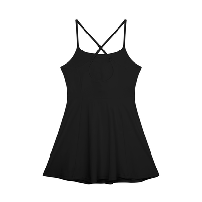Women's Paneled A-Line Dress 210GSM