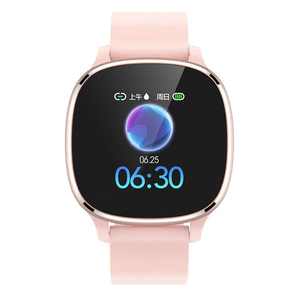 Bracelet intelligent grand écran tactile complet fréquence cardiaque Bluetooth sport