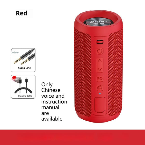 Portable Wireless Speaker with Card Slot