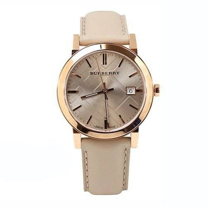 Montre Burberry unisexe BU 9014 or rose