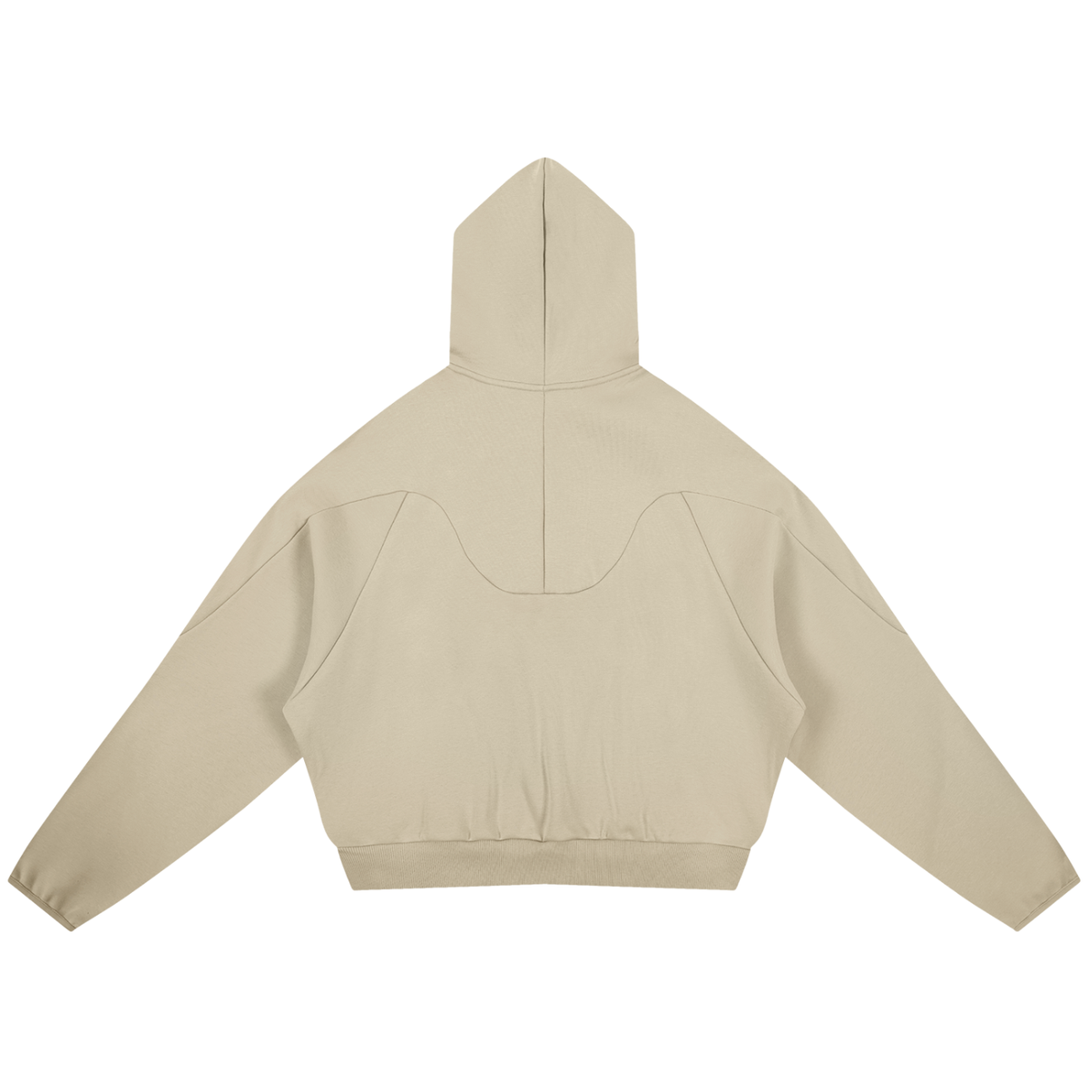 Curved Panel Raglan Hoodie 350GSM