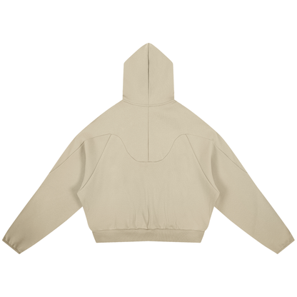 Curved Panel Raglan Hoodie 350GSM