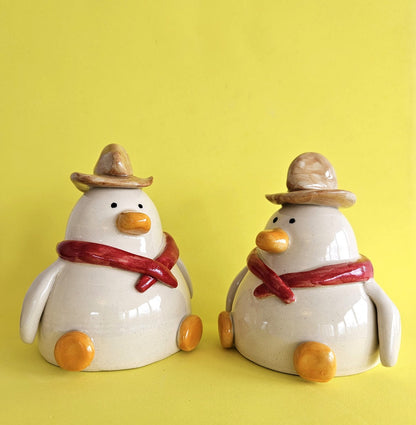 Blanche on the Ranch - Cowgirl Duck