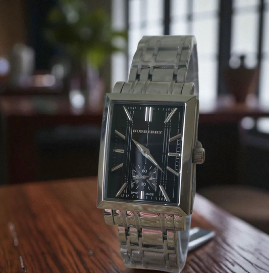 Burberry Ladies Classic Rectangle Watch BU1321