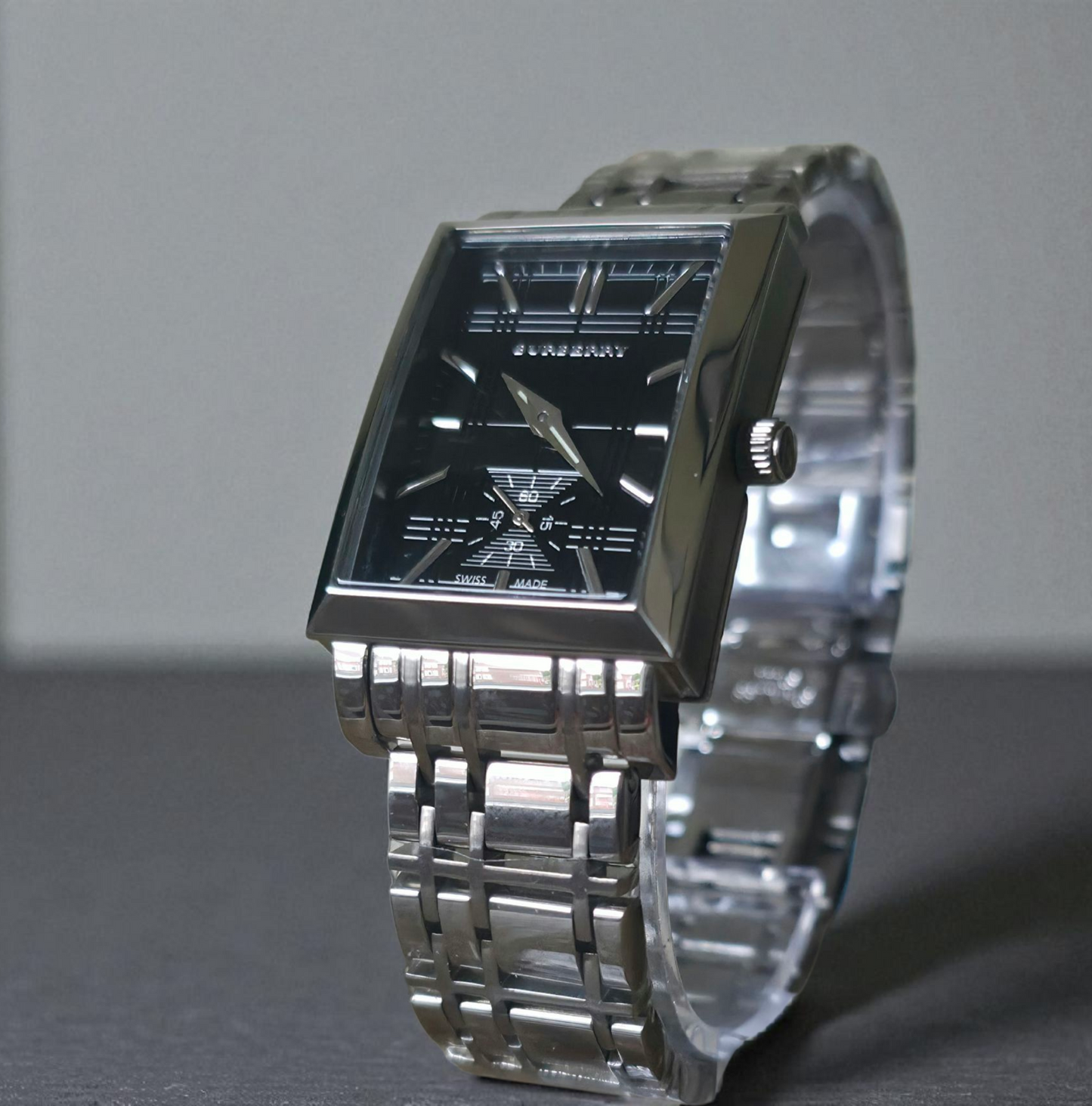Burberry Ladies Classic Rectangle Watch BU1321
