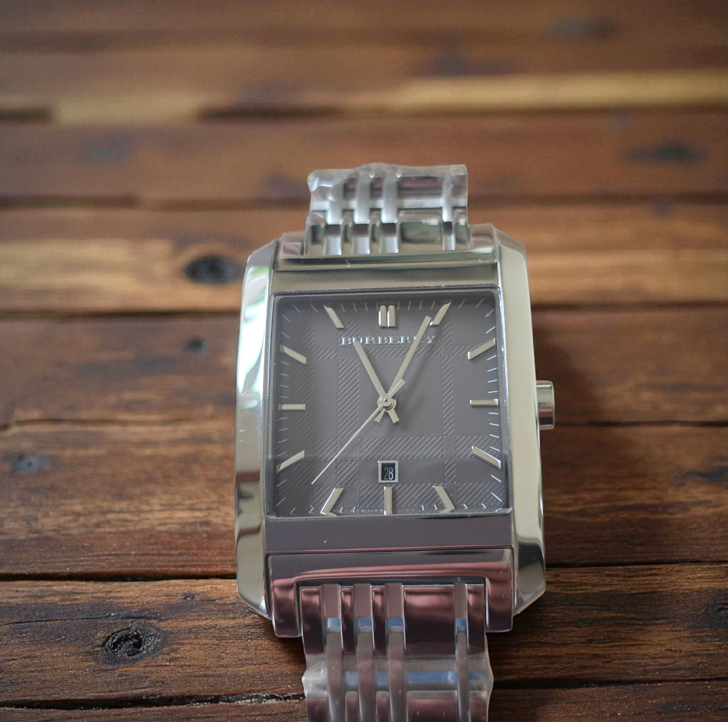 Burberry Men's Classic Rectangle Watch BU1568
