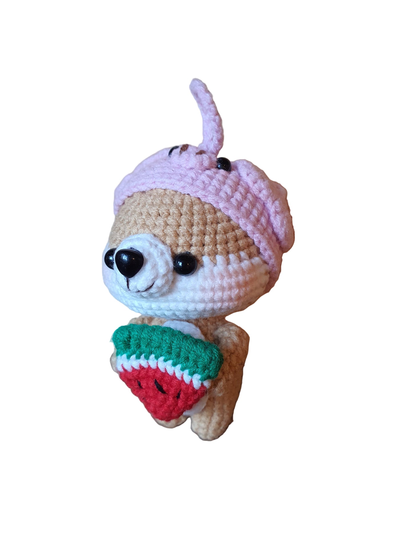 Dress-Up Shiba – Handmade Crochet Shiba Keychain & Cute Gift