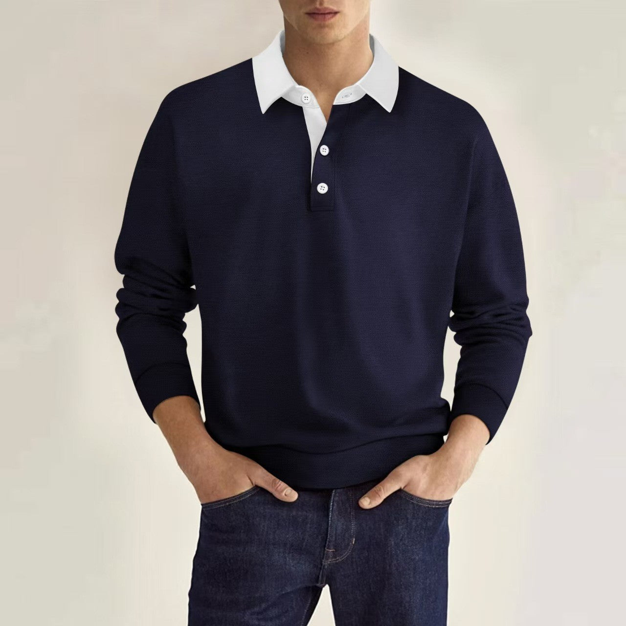 Slim Fit Long-Sleeve Top