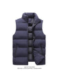 Casual Loose Warm Men's Vest with Fleece Lining