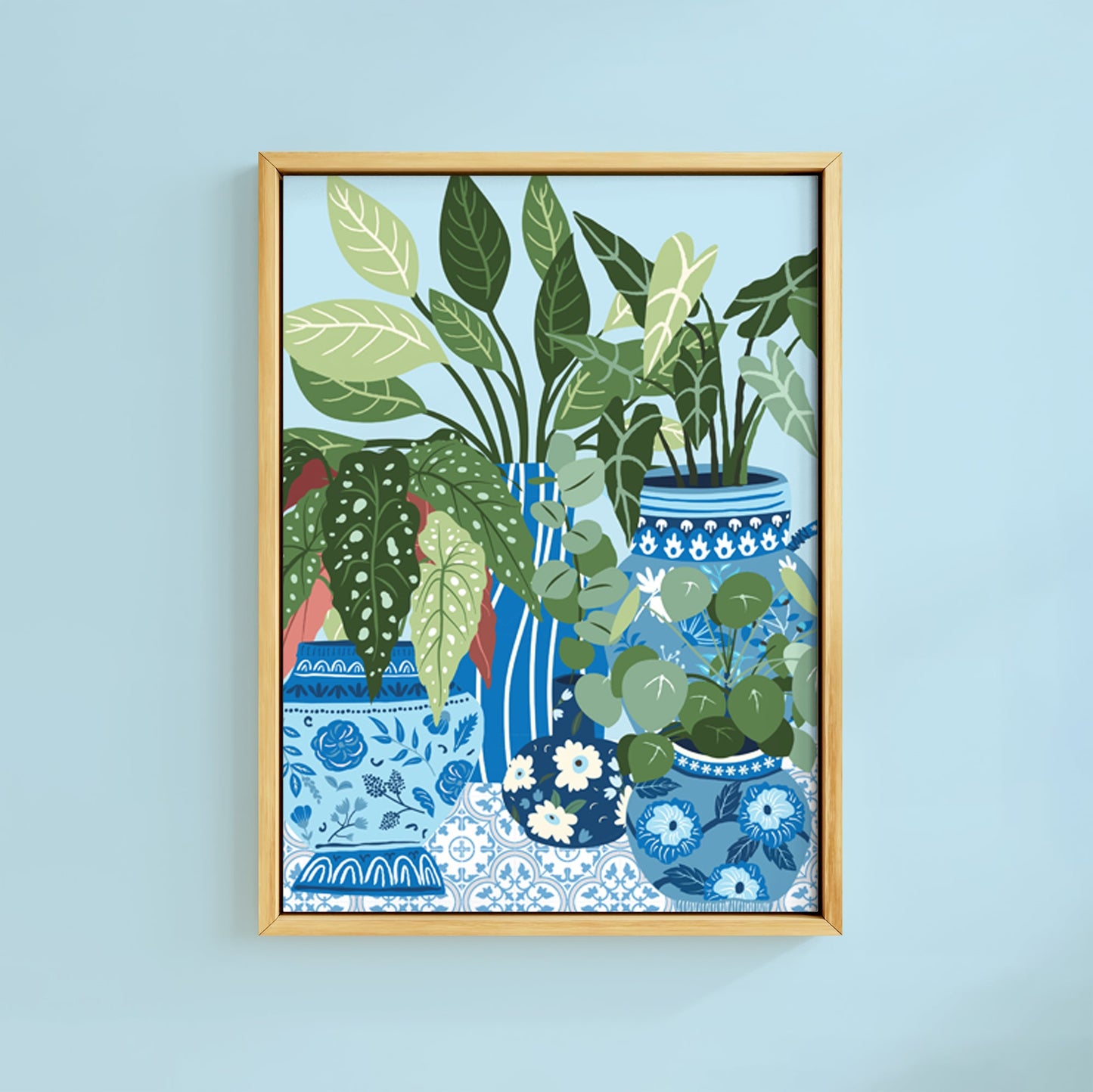 CHINOISERIE VASES COLLECTION PRINT