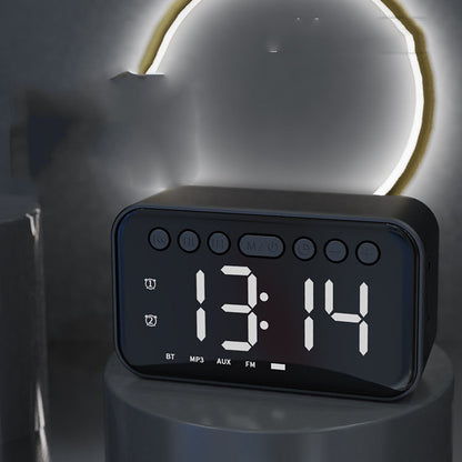 Alarm Clock Mini Bluetooth Speaker
