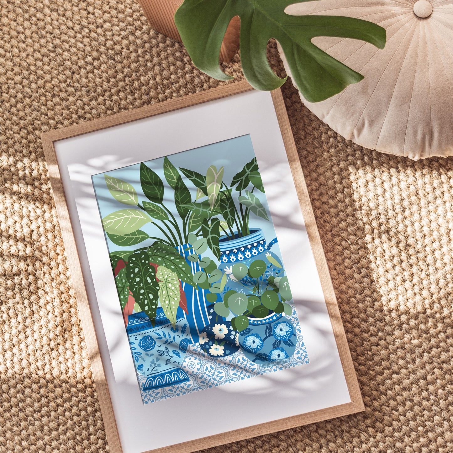 AUTUMN PATCHWORK MEADOW PRINT