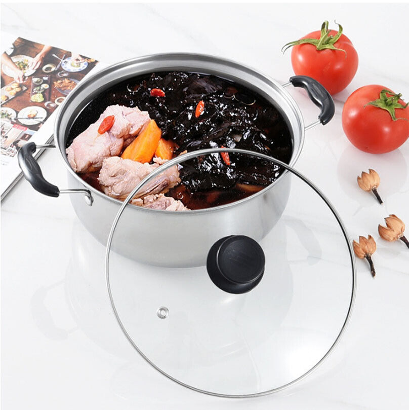 Stainless Steel Saucepan Induction 5Pcs