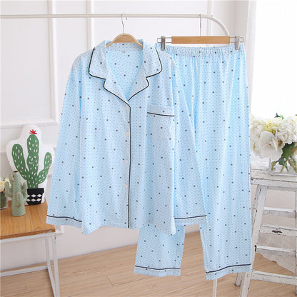 Knitted cotton Pajama set
