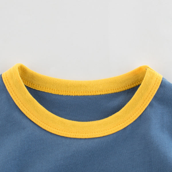 Korean Cotton Boys T-Shirt - Summer Top