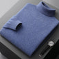 Pull homme à col montant