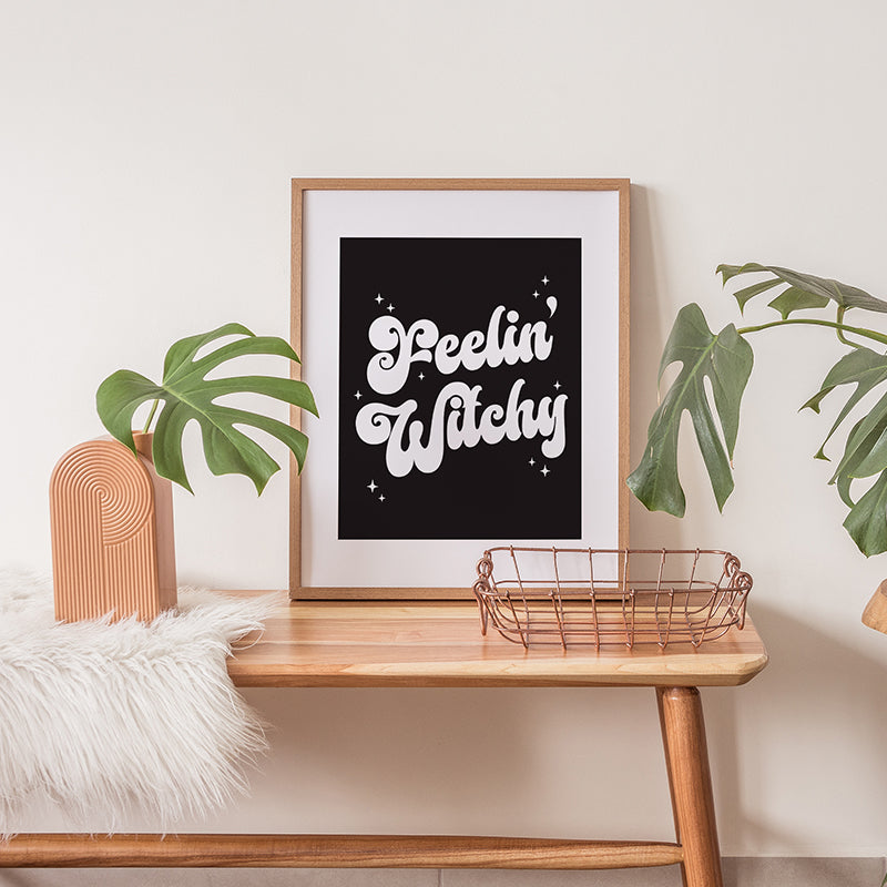 FEELIN' WITCHY BLACK PRINT