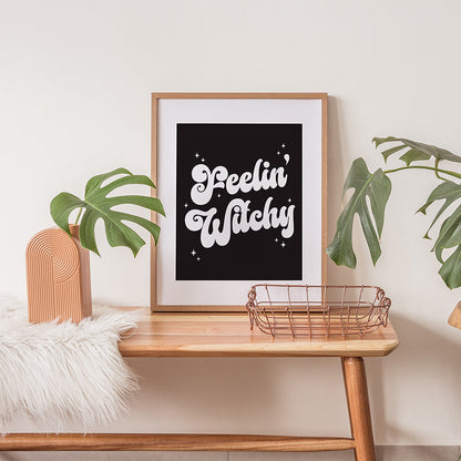 FEELIN' WITCHY BLACK PRINT