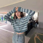 Chewy Ring-knit Yarn Niche Design Short Cardigan Top