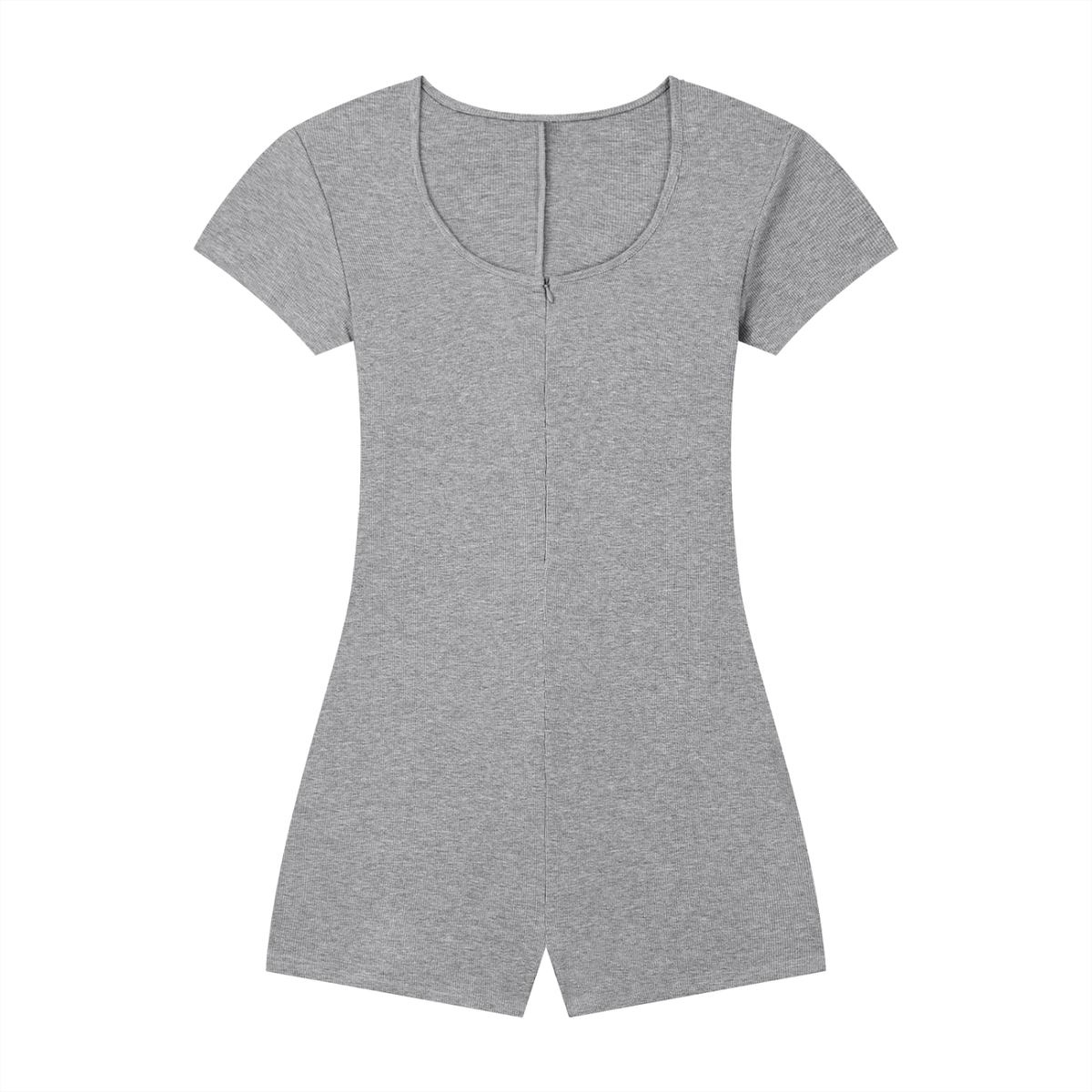 Women's Dual-Function Cape Tie-Waist Romper 250GSM