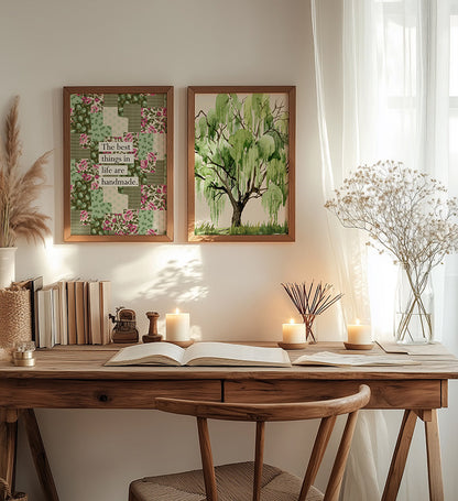 BEST THINGS IN LIFE BOOK QUOTE PRINT